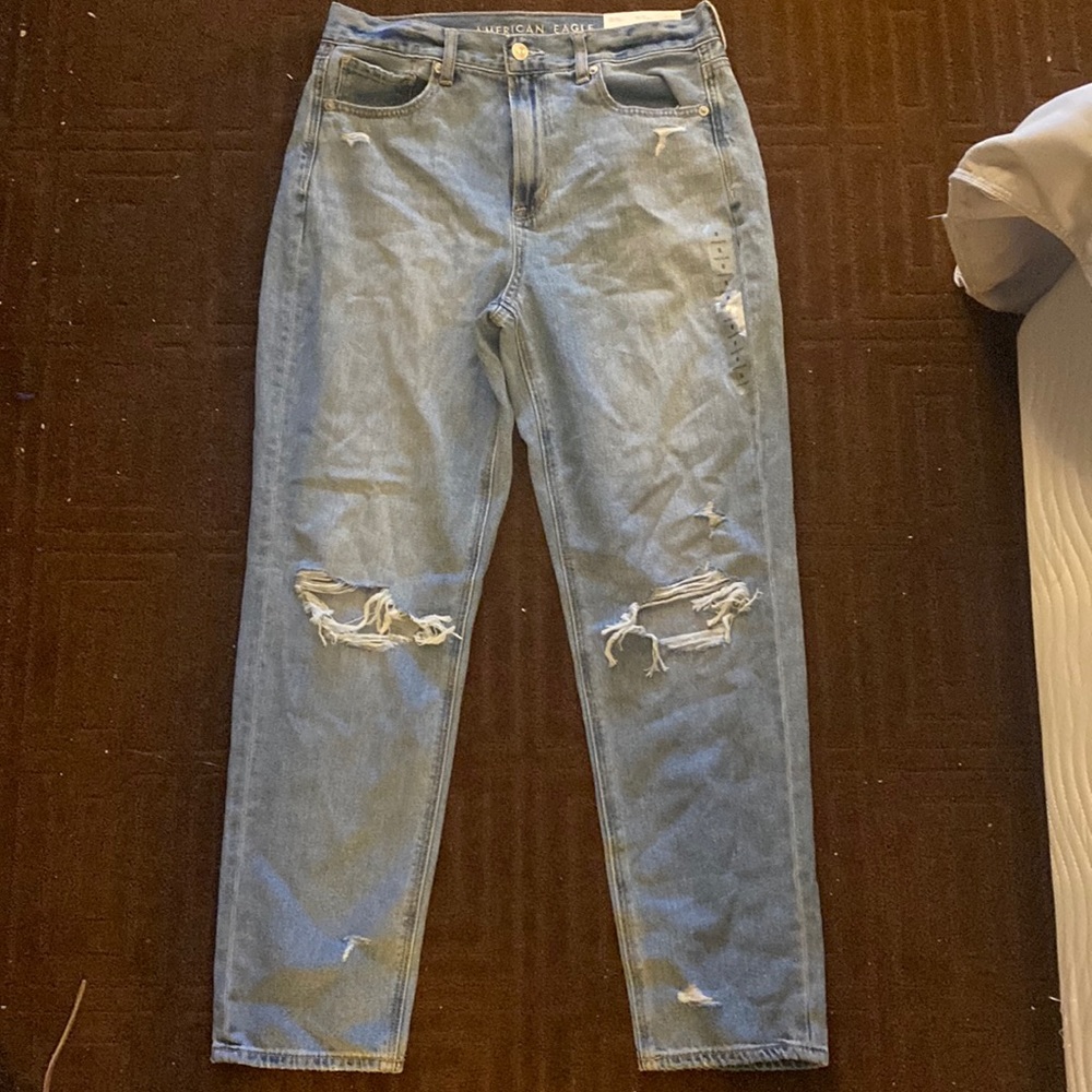 American Eagle Mom Jean; Regular High Rise (Size 8)